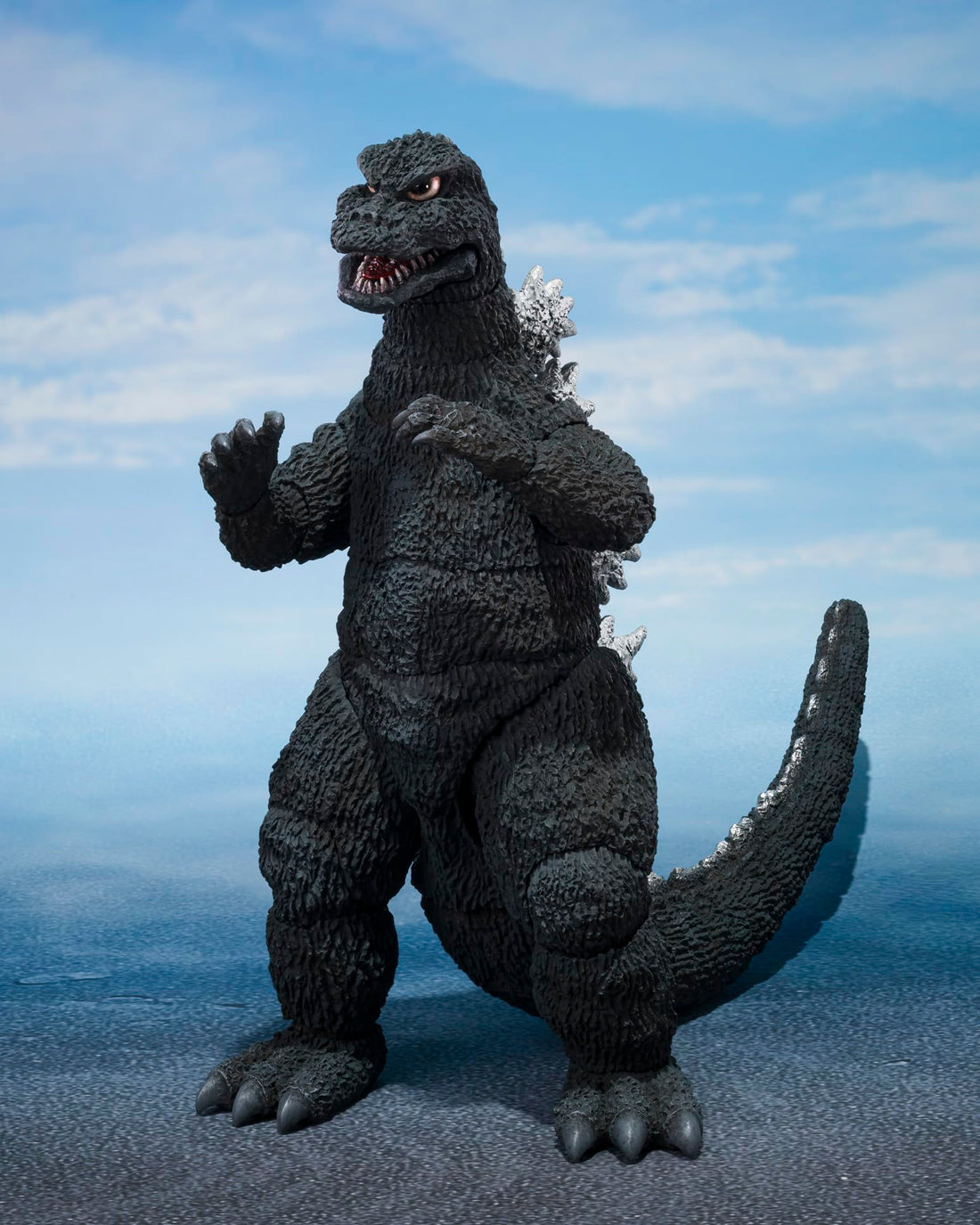 TAMASHII NATIONS S.H.MonsterArts Terror of Mechagodzilla Godzilla (1975) PVC Painted Action Figure, Approx. 160mm