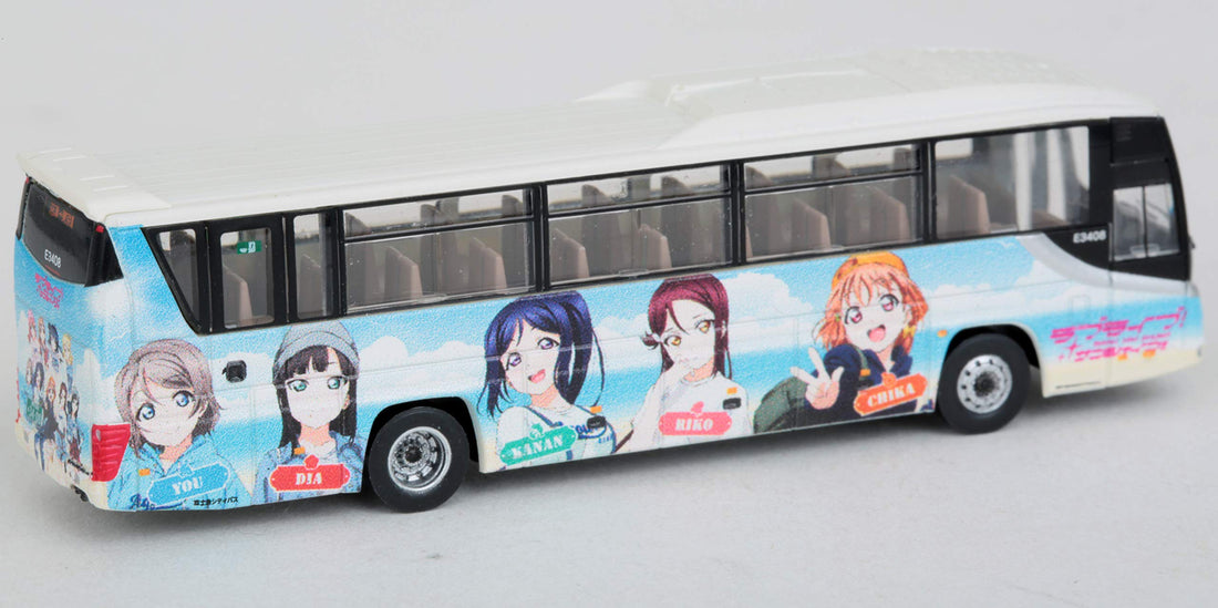 TOMYTEC The Bus Collection Diorama of Fuji-Q City Bus Love Live Sunshine