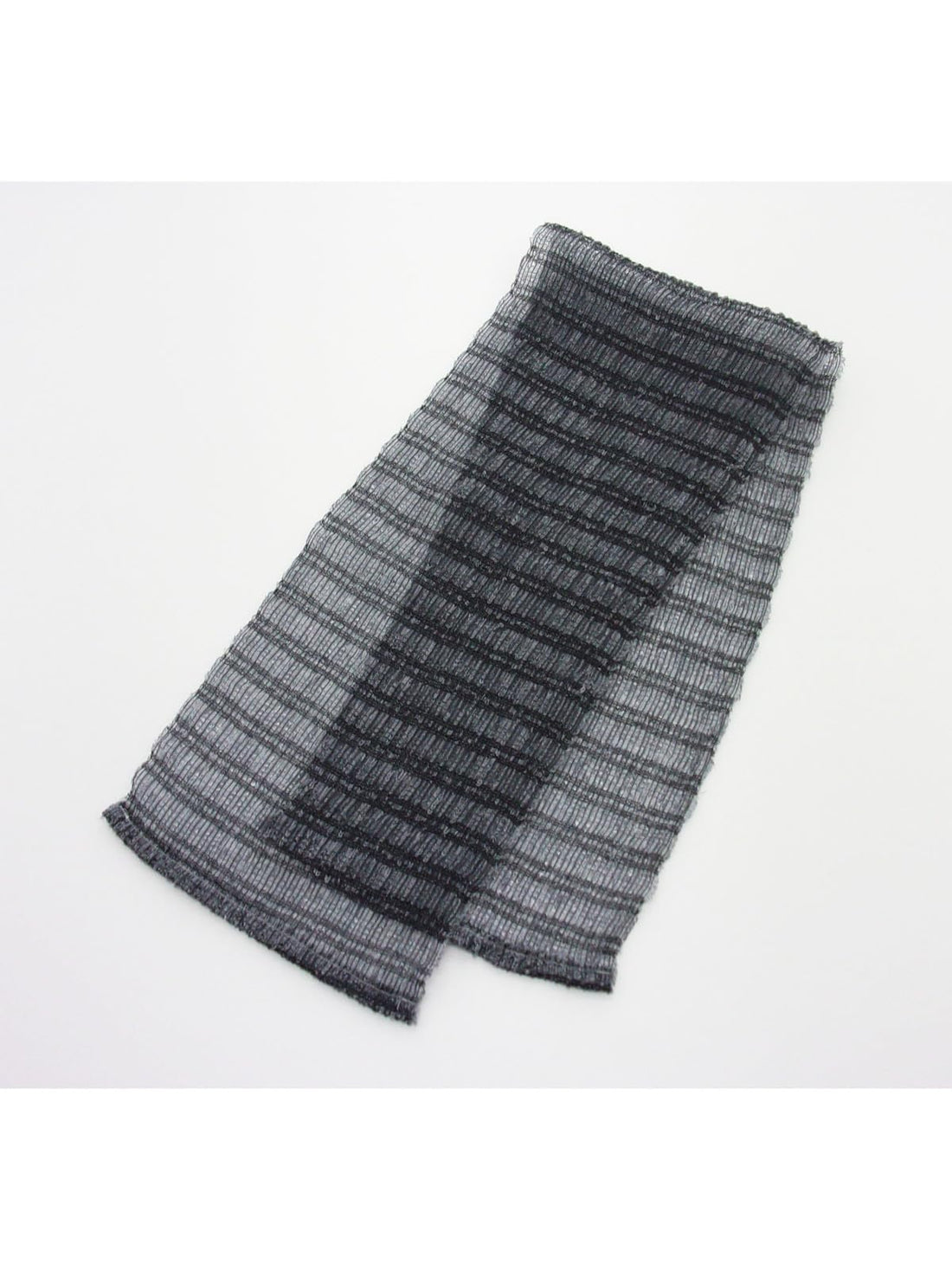 Ohe Body Towel Ultra Soft Gray Long Size 22cm x 110cm for Gentle Cleansing