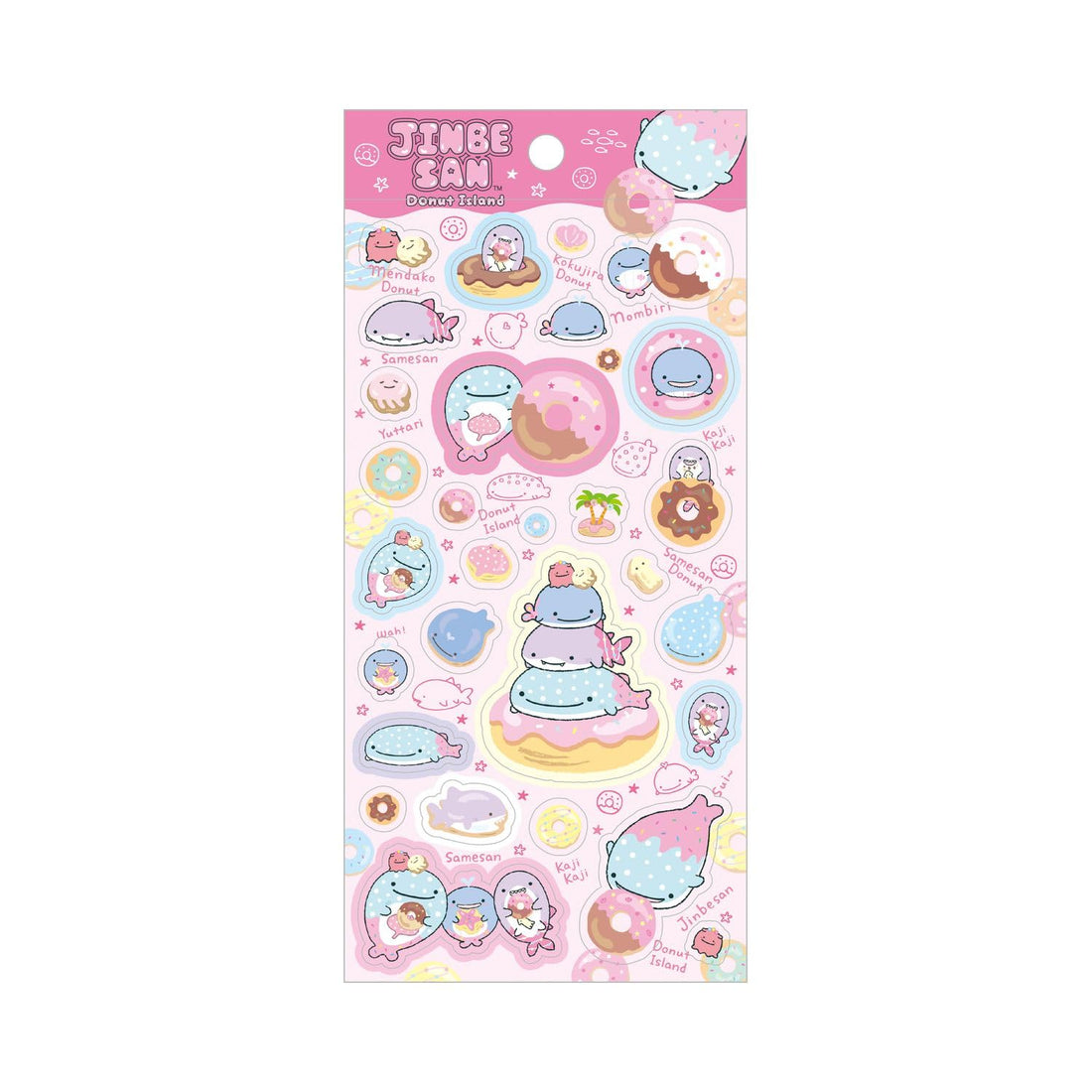 San-X Jinbeisan Sticker Set for Collectors and Hobbyists
