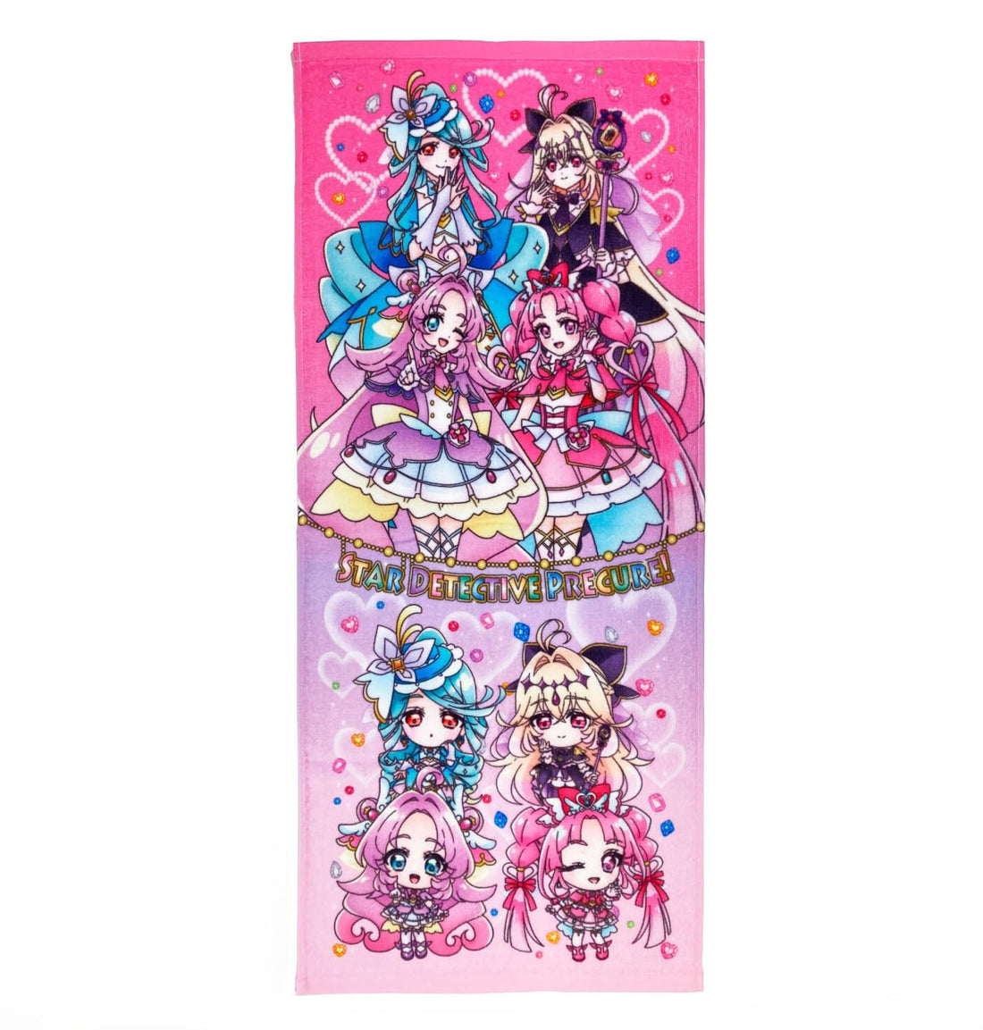 Nasuto Corporation Detective Precure Face Towel for Collectors