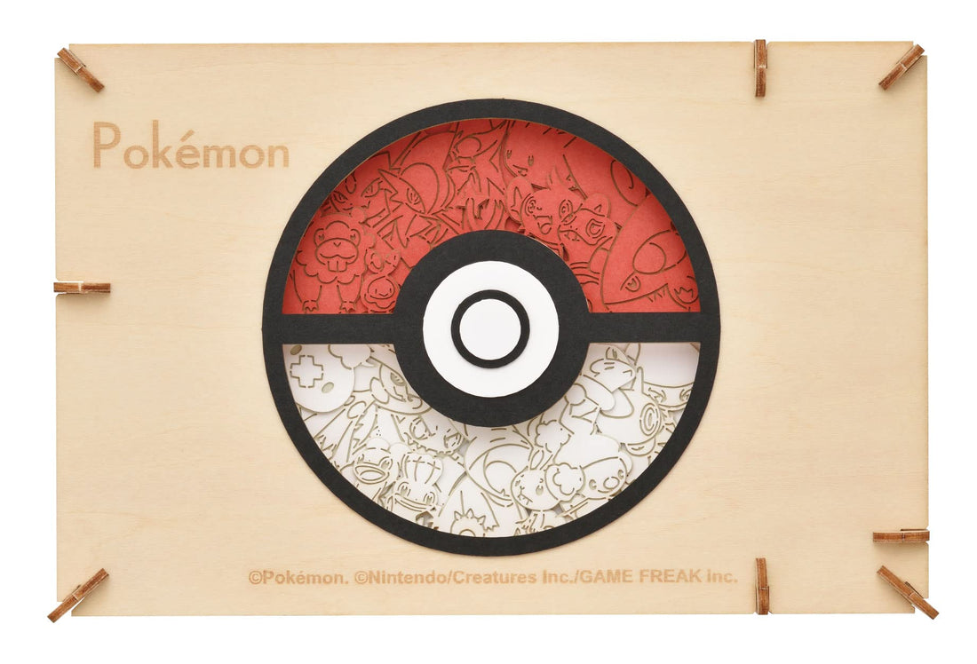 ENSKY Pocket Monster Paper Theater PT-WL15 Sinnoh Region Collectible