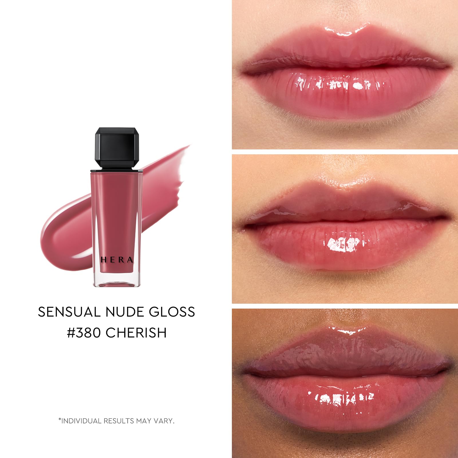 HERA Sensual Nude Gloss 380 Cherish 5g Luxurious Shine
