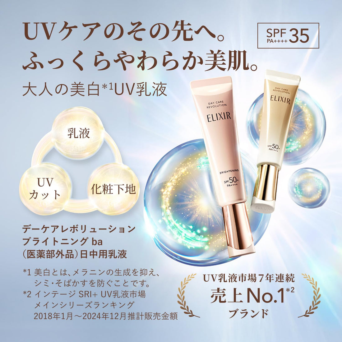ELIXIR UV Emulsion Day Care Revolution Brightening 35ml