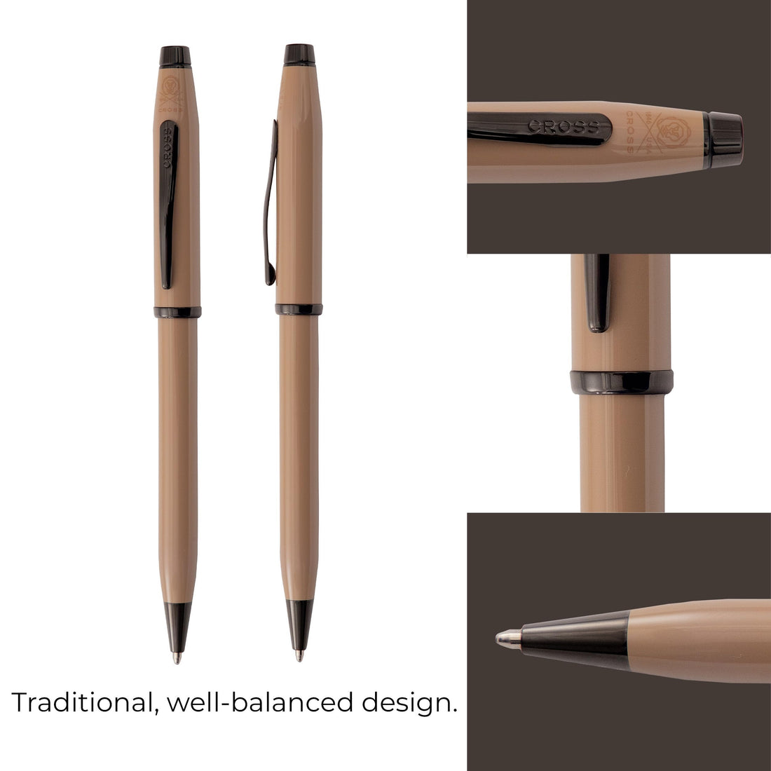 Cross Century II Beige Premium Gift Box Oil-Based Ballpoint Pen