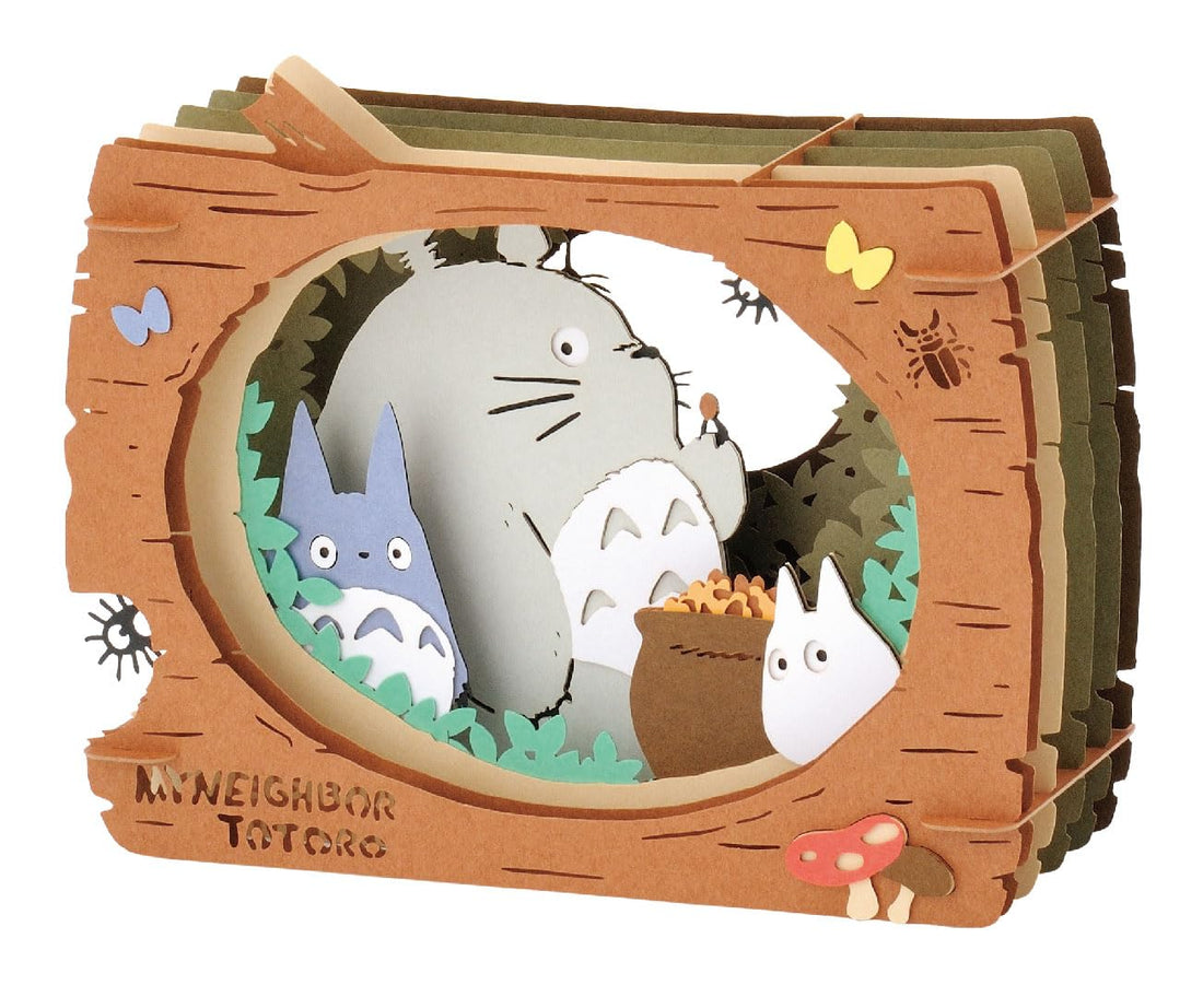 ENSKY Paper Theater Neighbor Totoro Secret Feast Collectible Model