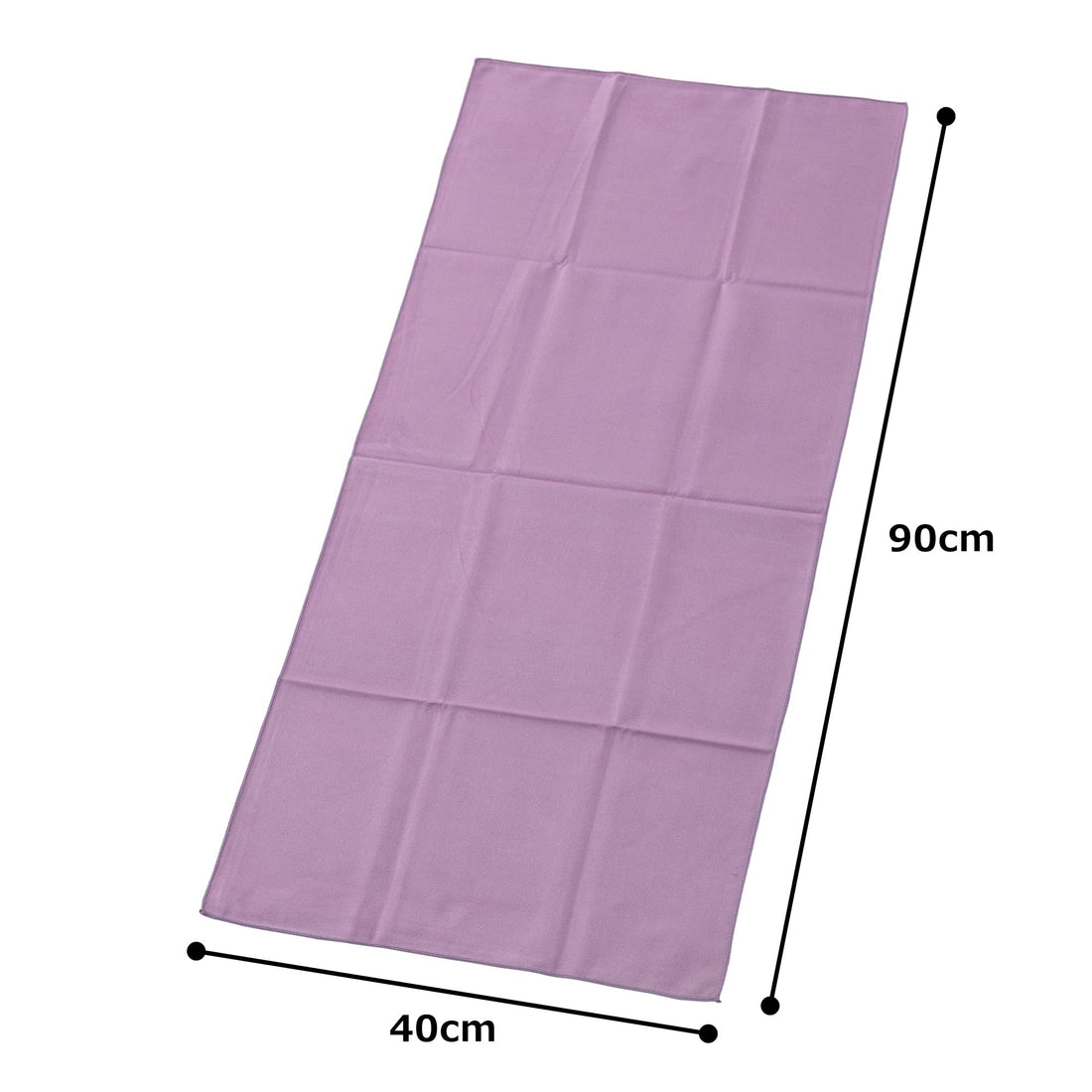 Aska Towel Saratto Dry Face Towel, Purple 40 x 90cm