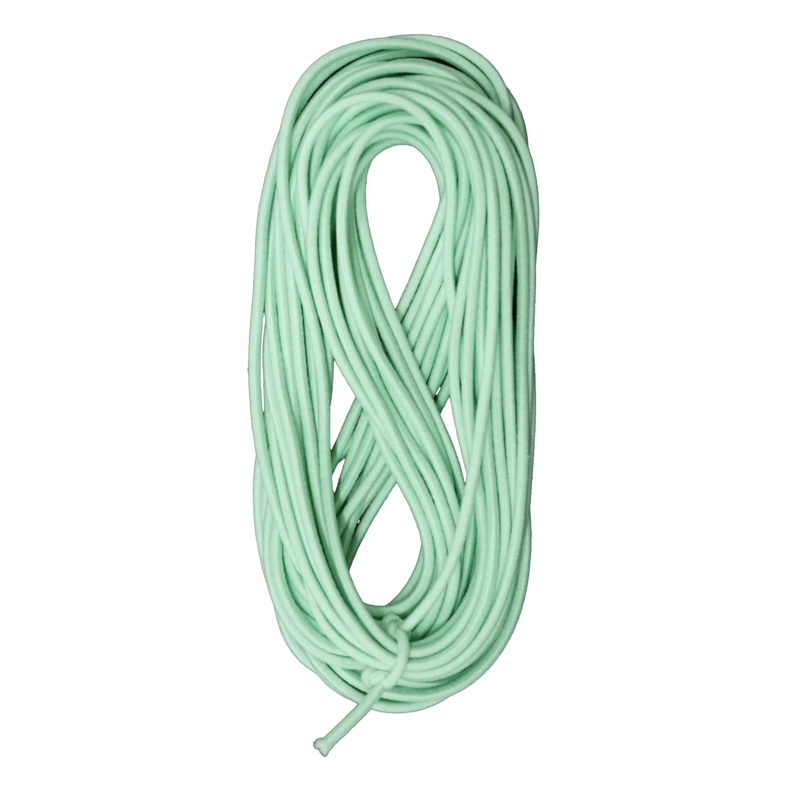 Kintenma Wooly Round Rubber Hair Tie 3mm Pastel Green