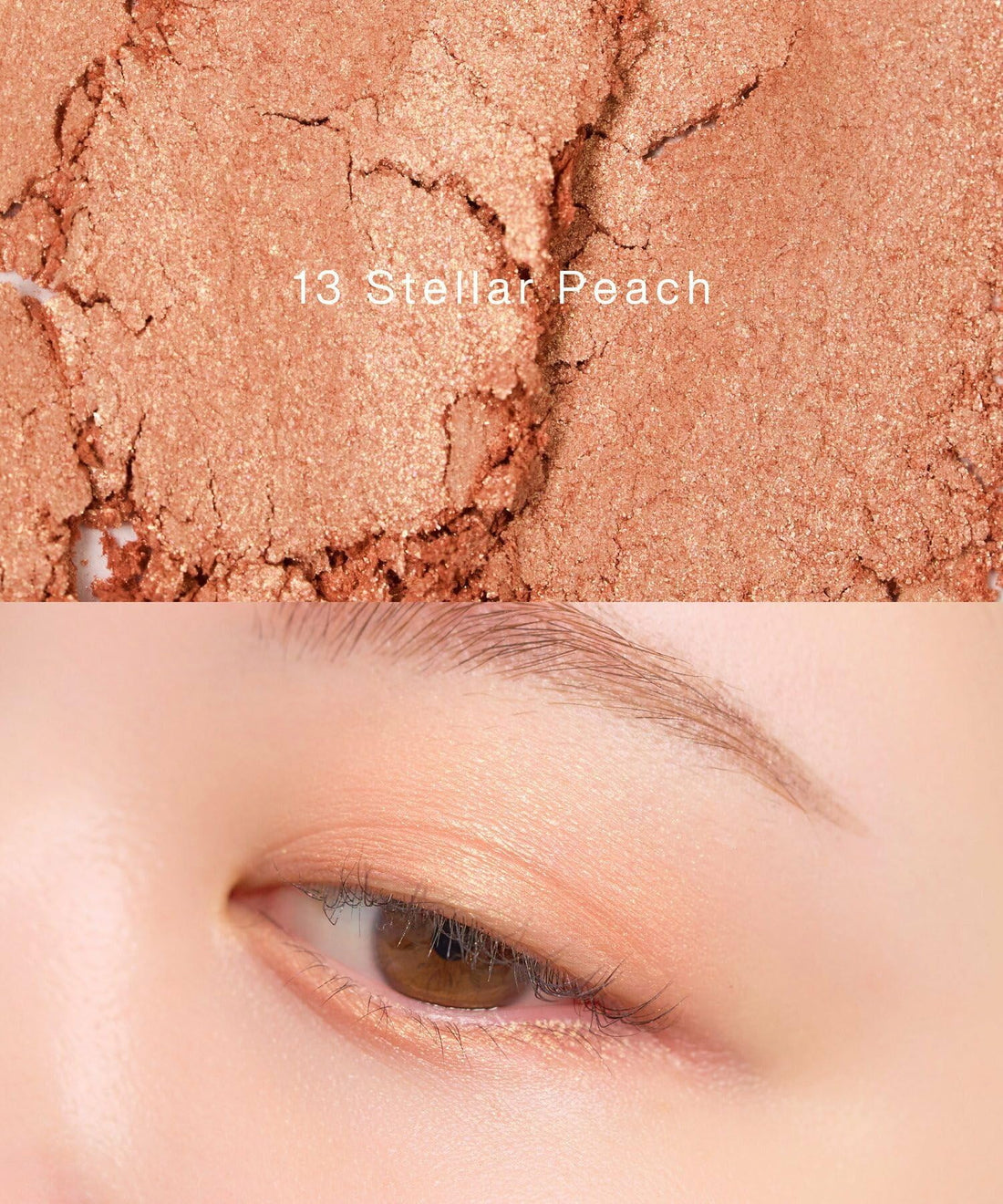 to/one Petal Float Eyes 13 Stellar Peach Single Eyeshadow 2.5g