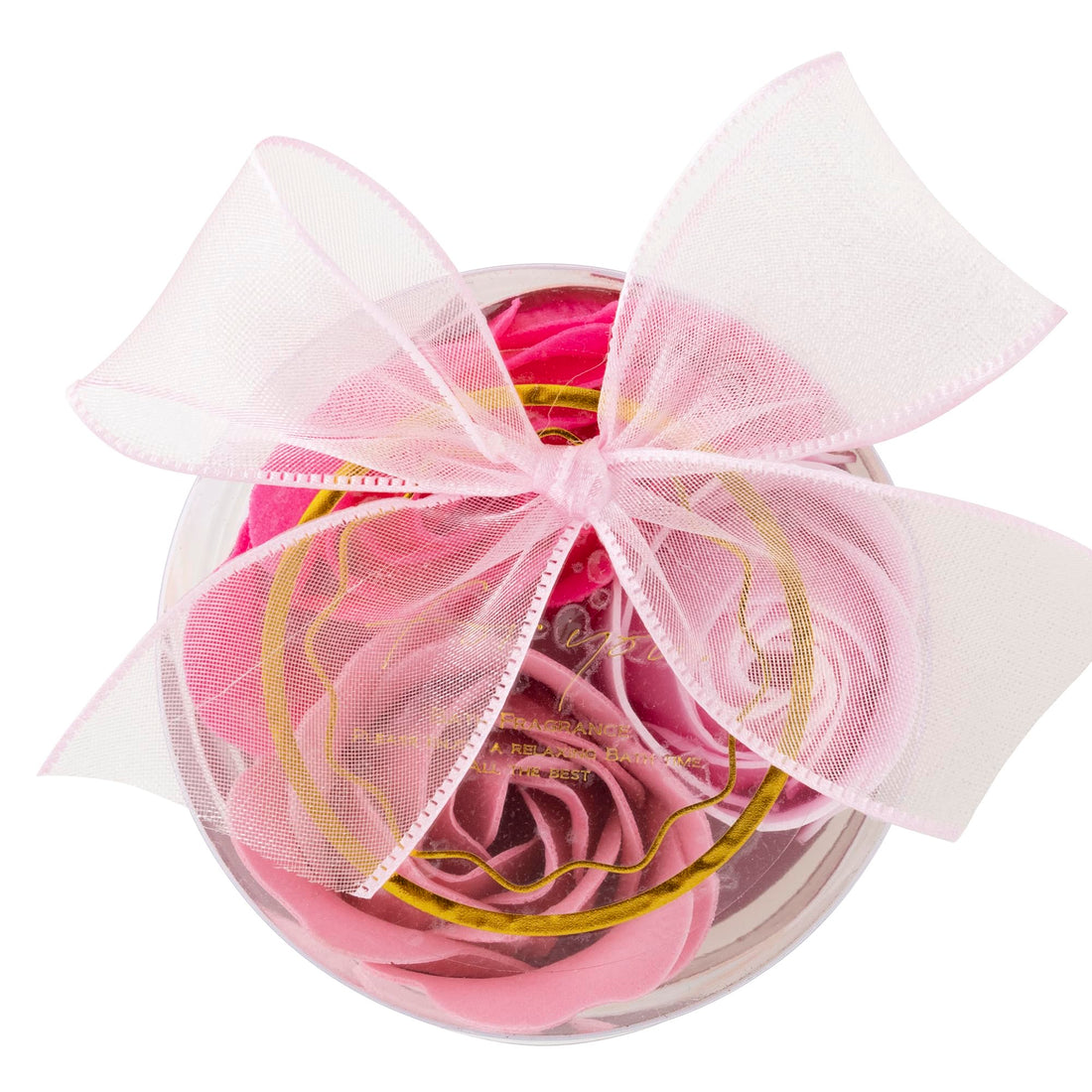 Q-FLA Bath Flower Set with Soap Flowers for Gifting