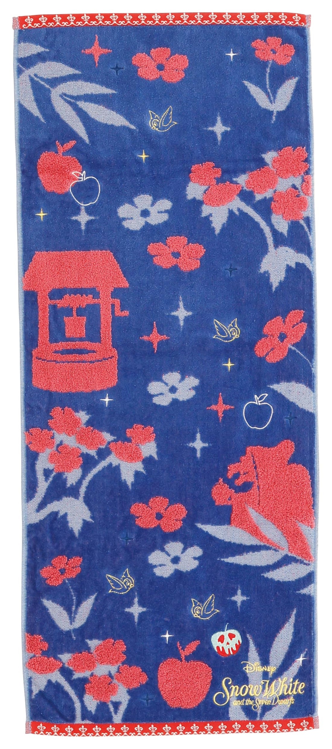Marushin Disney Princess Snow White Face Towel with Antibacterial Properties