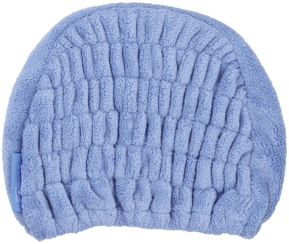 Skater Hair Drying Towel Cap for Quick Absorption Featuring Pokémon Design