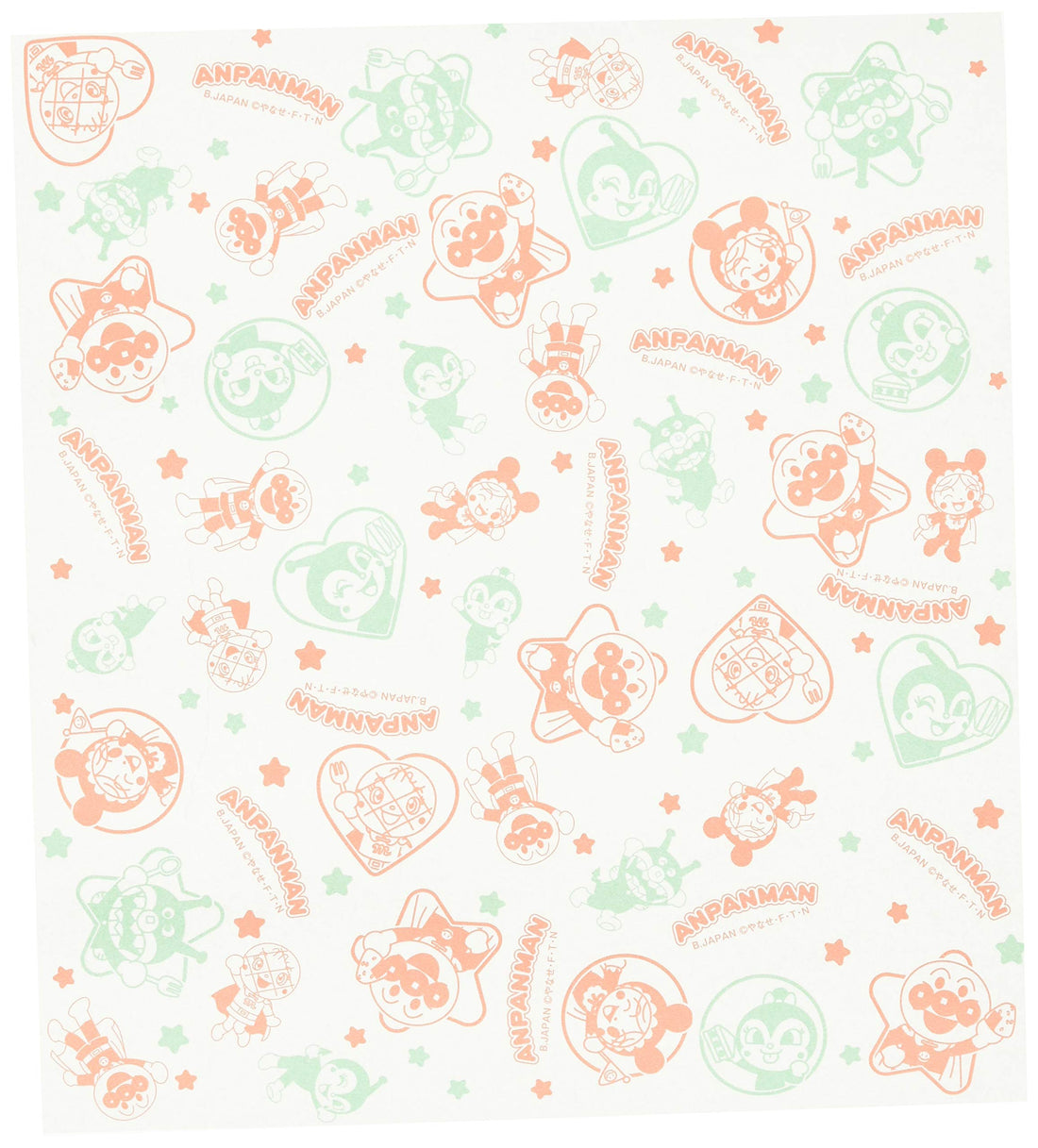 BANDAI Anpanman Wax Paper 2353760 for Craft Projects
