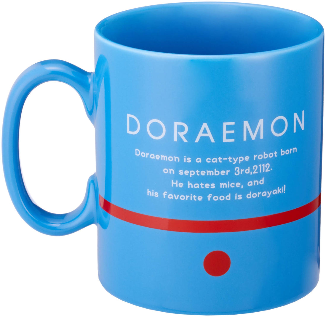 Kaneshotouki Big Doraemon Mug 500ml Blue Collectible