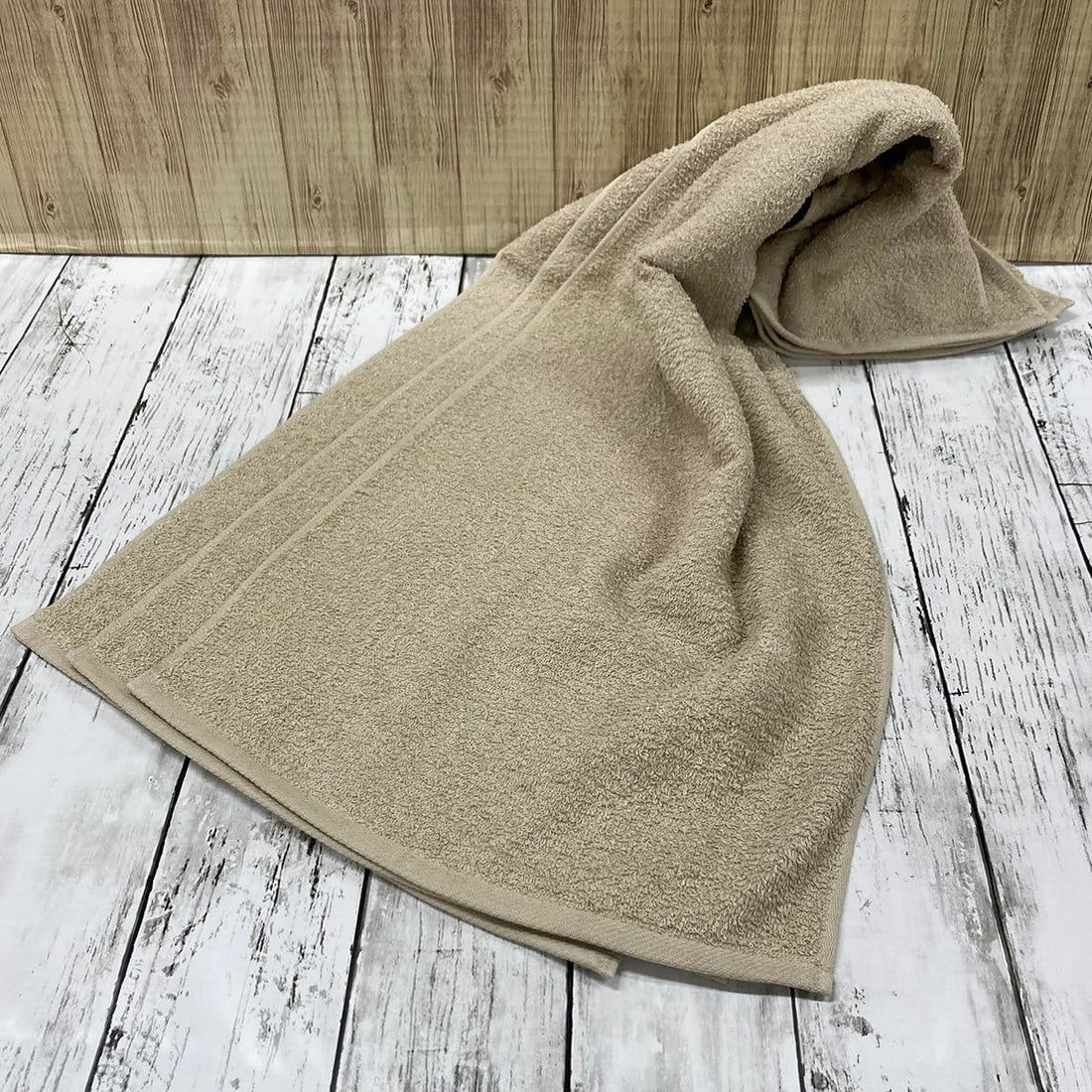 IMAMURA Face Towel Set Beige 34x85cm Ideal for Daily Use