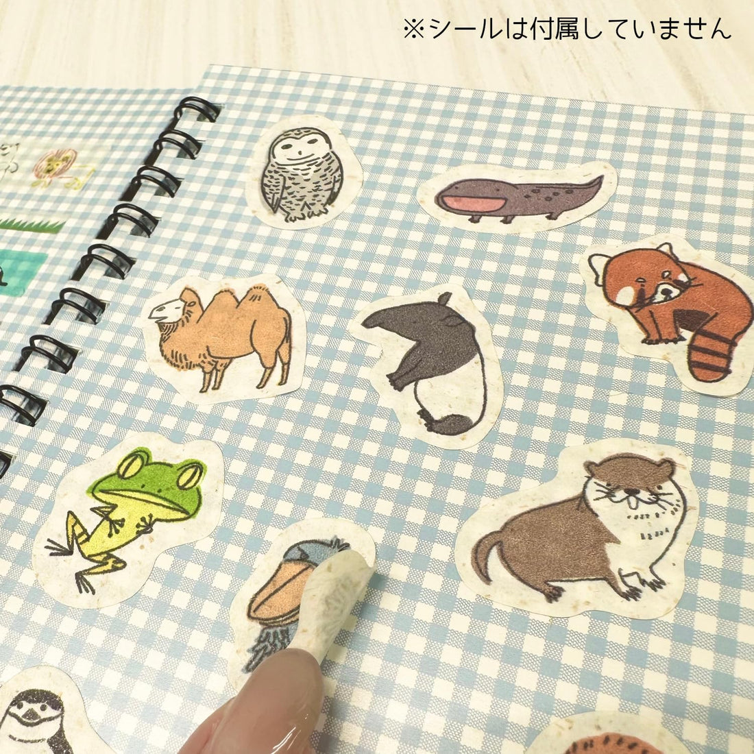 Shinzi Katoh A6 Circus Sticker Book by Seal Do 40 Pages Made in Japan