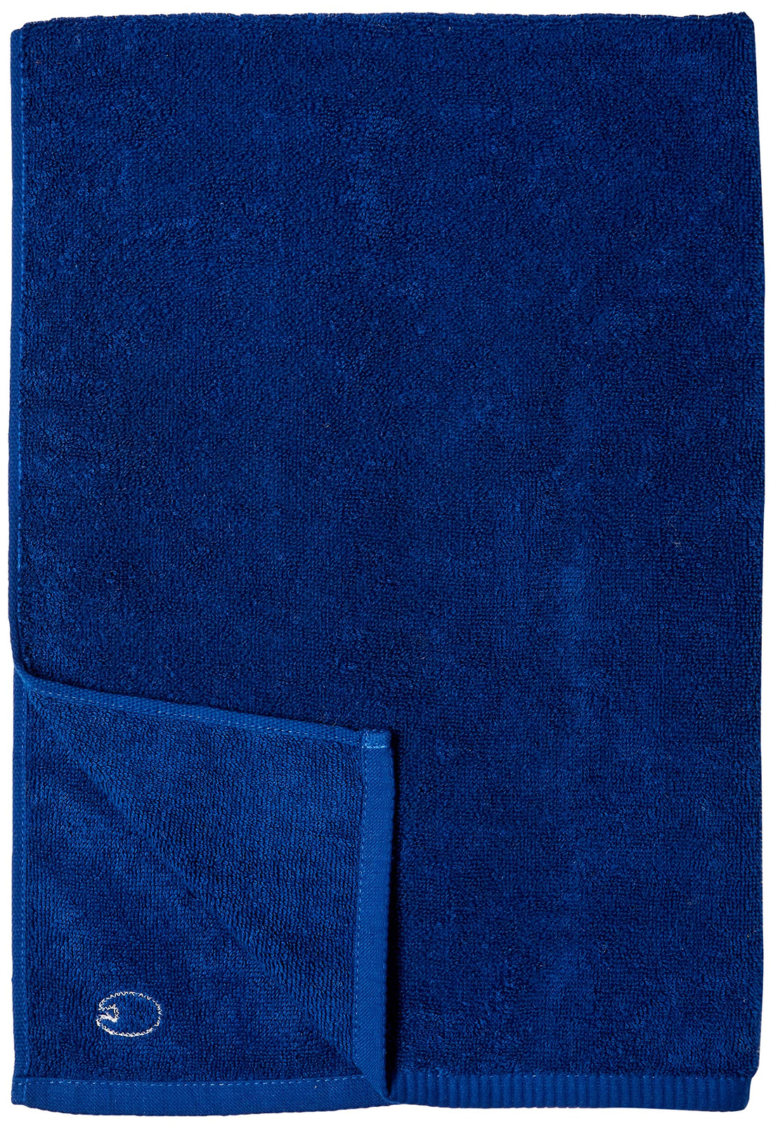 Marushin Face Towel with Major Patch Navy 34x80cm