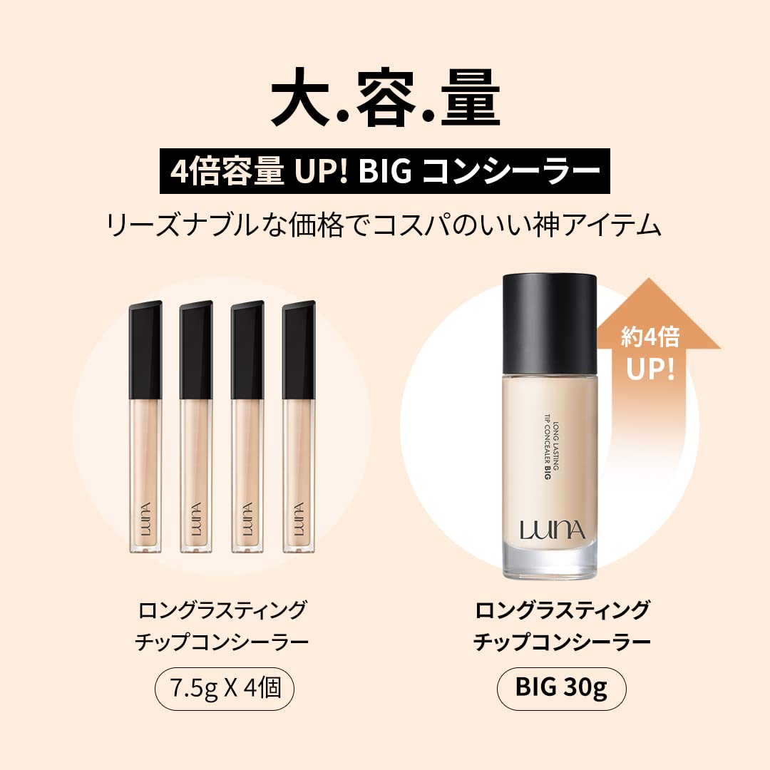 AEKYUNGLUNA Luna Long Lasting Big Size Concealer Skin Cover Ivory