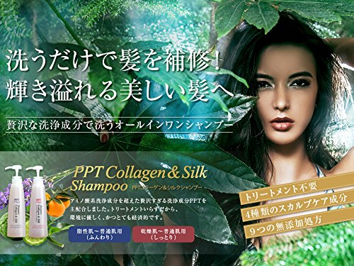 Ainabote Collagen and Silk Shampoo 400ml for Dry to Normal Hair