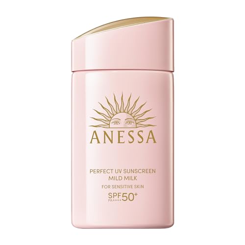 ANESSA Perfect UV Mild Milk NA 60mL Fragrance-Free Sunscreen for Face and Body