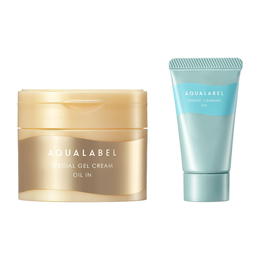 AQUALABEL Aqua Label Special Gel Cream EX Oil In 90g with Cleansing Gel