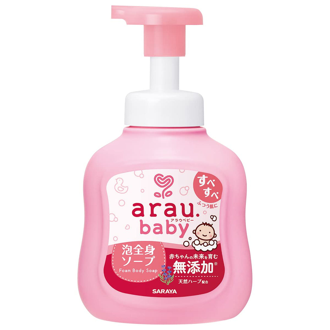 arau. Baby Foam Body Soap 450ml Gentle Cleansing for Baby