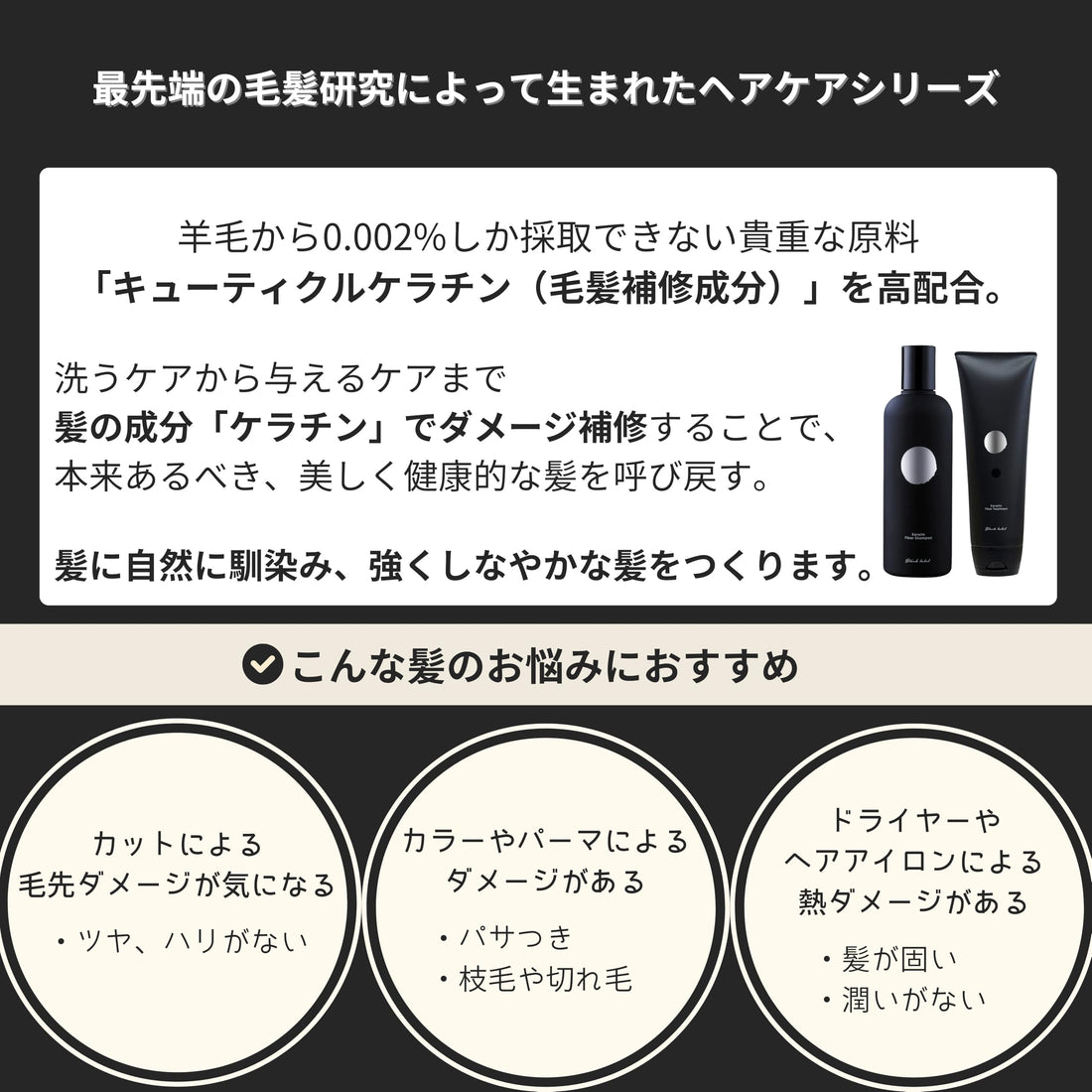 Arpeggio Select Fiber Shampoo 300ml & Fiber Treatment 250g Trial Set with Original Tissue