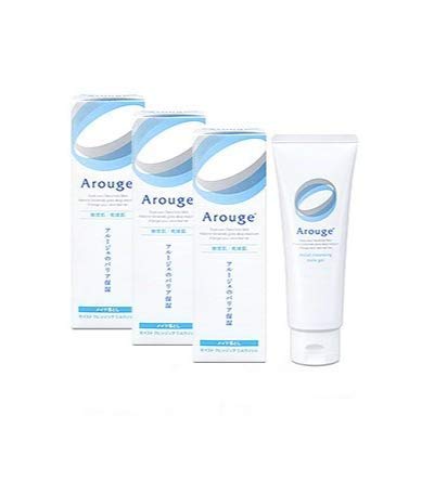 Arouge Moist Cleansing Milk Gel 100g Makeup Remover 3 Pack