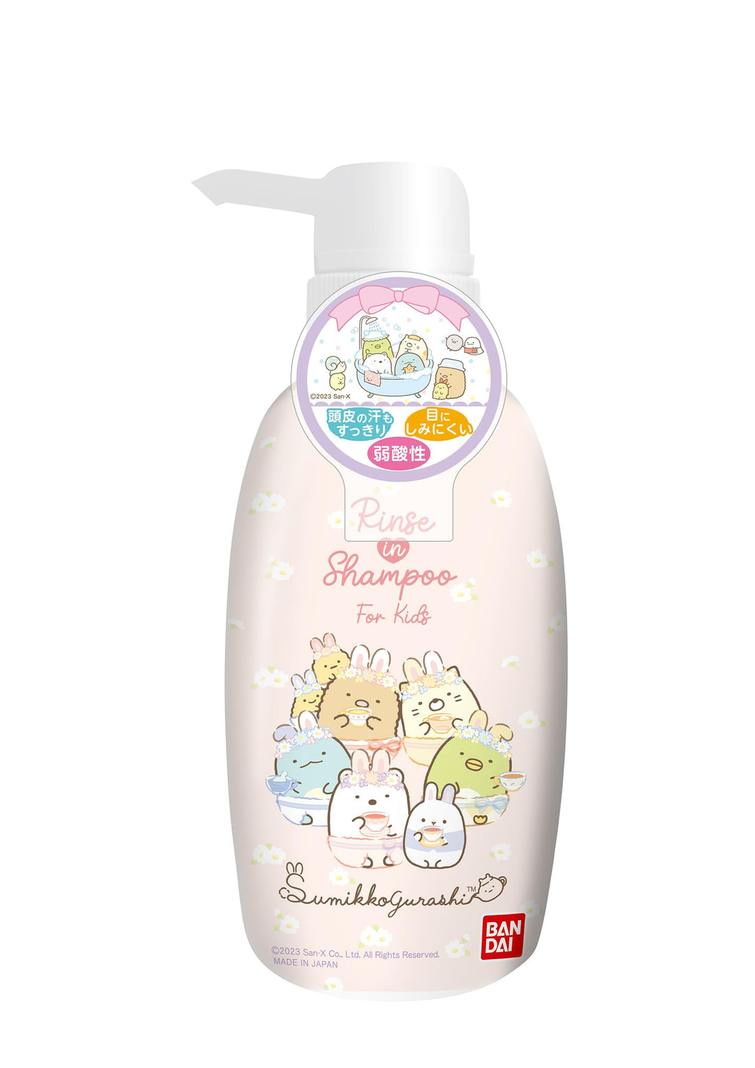 BANDAI Rinse-in Shampoo Sumikko Gurashi 300ml