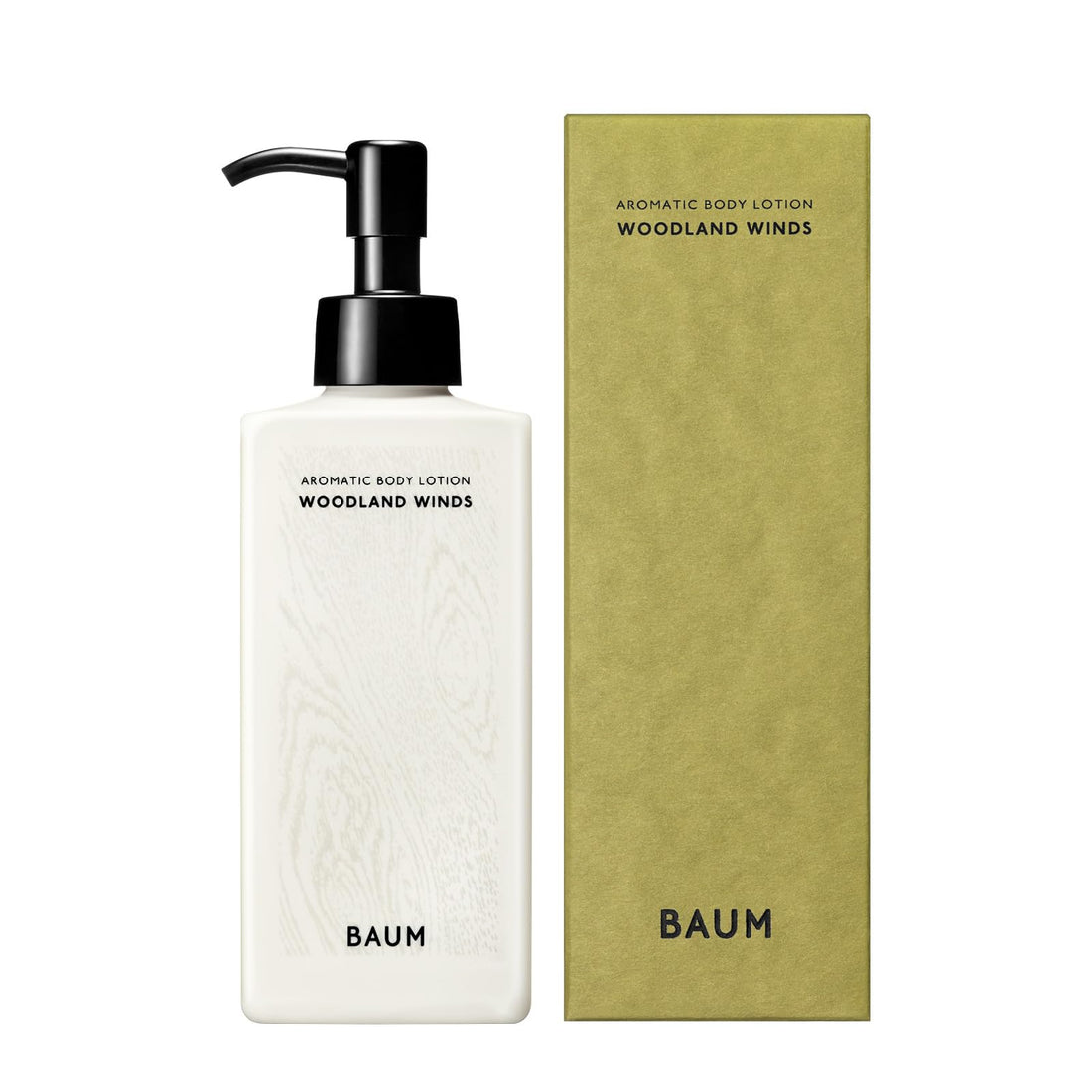 Baum Aromatic Body Lotion Woodland Winds 180ml Hydrating Formula