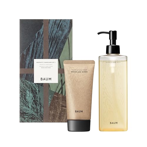 Baum Hand Care Set with Aromatic Hand Wash and Cream 300ml 75g