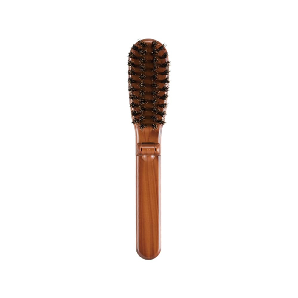 BES Hair Brush for Sensitive Scalp Portable Folding Design