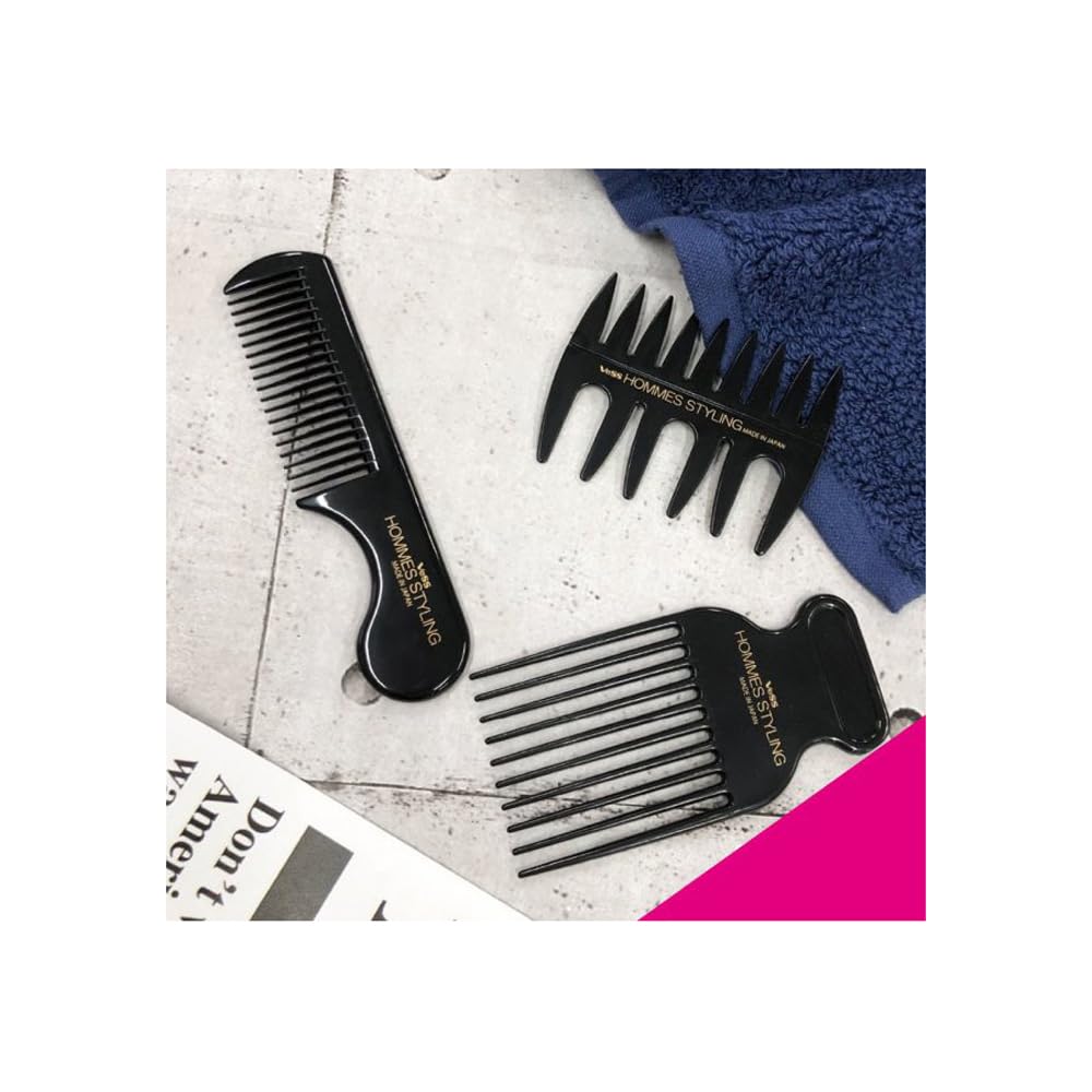 VESS HOMMES STYLING Mesh Comb for Effortless Hair Styling