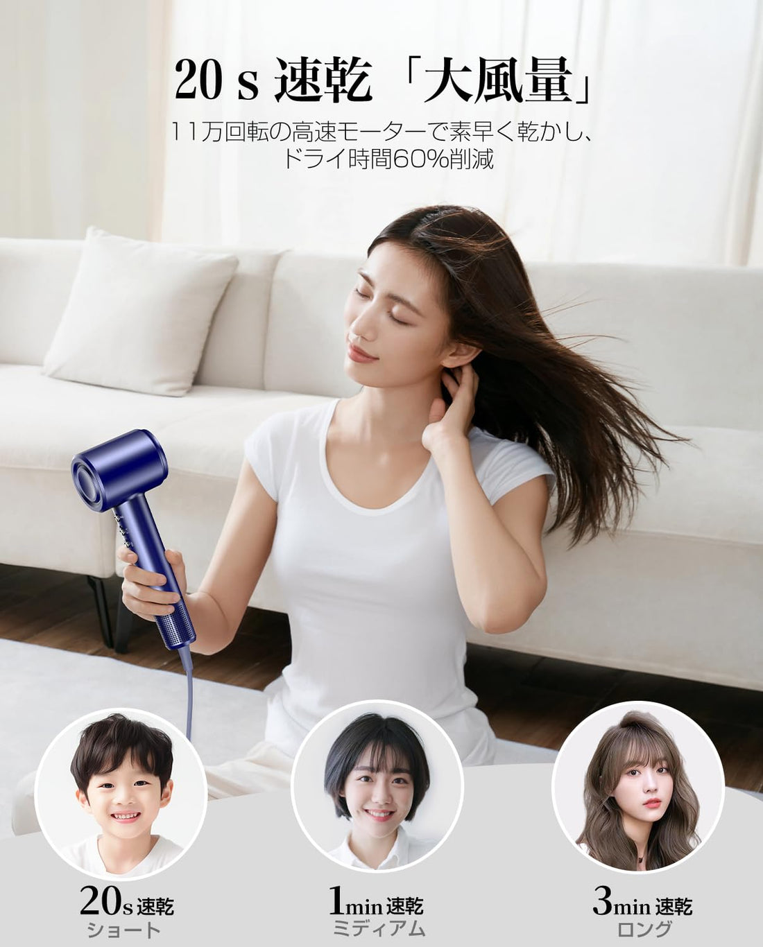 BGB Hair Dryer 2025 Model with High-Speed Drying Technology