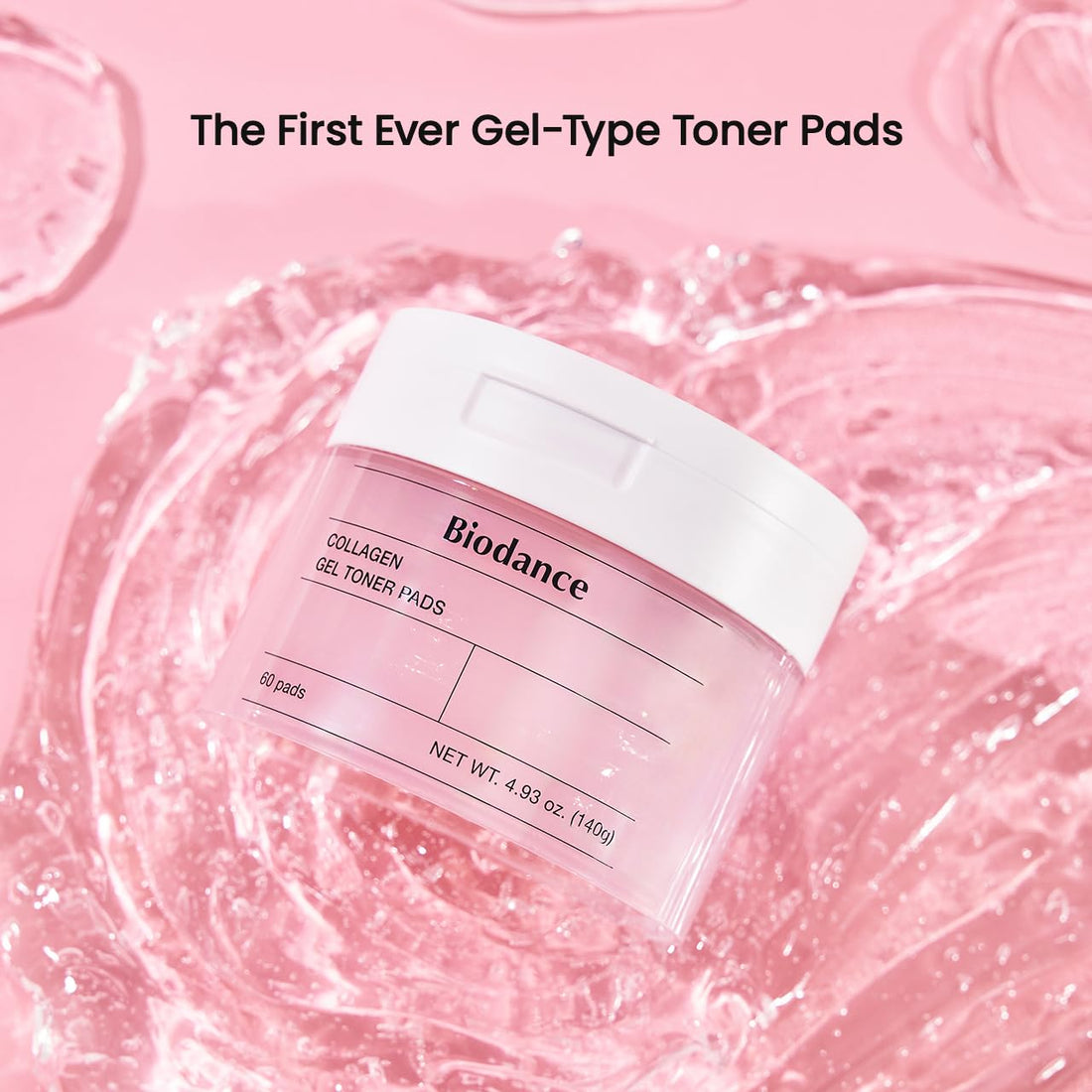 Biodance Collagen Gel Toner Pads 60 Count for Radiant Skin
