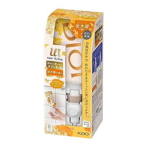 BIOREu Biore u The Body Moisturizing Lotion for Wet Skin, Osmanthus Scent, 300ml