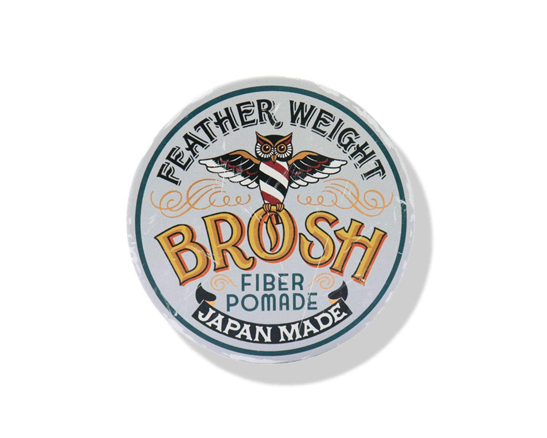 BROSH Mini Fiber Pomade 40g Matte Easy Hold for Effortless Styling