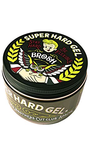 BROSH Super Hard Gel 200g Strong Hold for All-Day Style