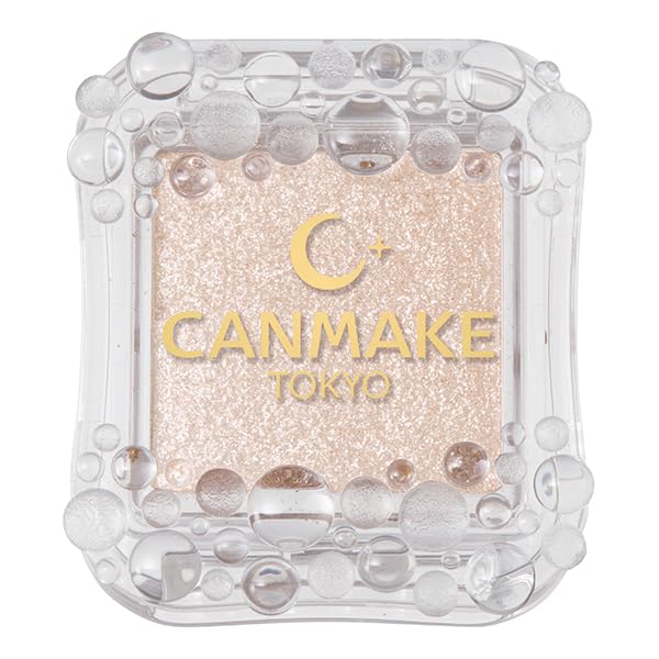 Canmake City Light Eyes 05 Moon Diamond 1.0g Single Eye Shadow Glitter Pearl White Beige