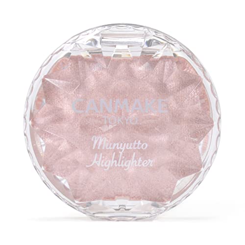CANMAKE Munyutto Highlighter 02 Rose Quartz 3.8g Silky Pink Highlighter