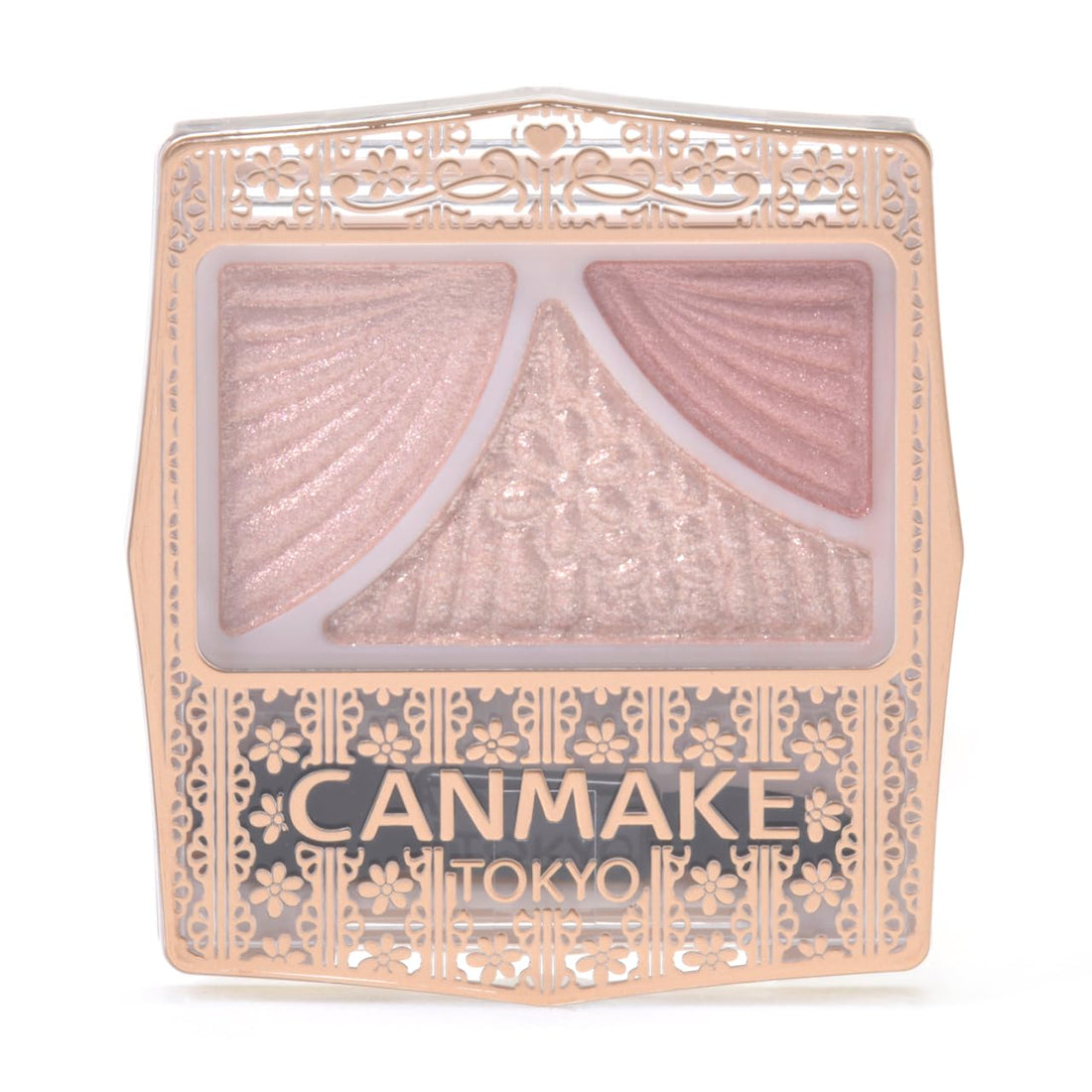 CANMAKE Juicy Pure Eyes Eyeshadow 12 Chai Tea Rose 1.4 grams