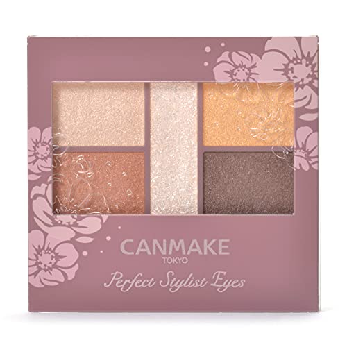 CANMAKE Perfect Stylist Eyes Mimosa Orange 5-Color Eyeshadow Palette