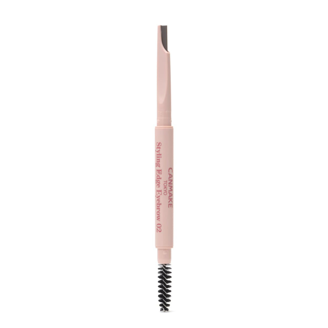 Canmake Eyebrow Pencil with Brush 02 Ash Brown Thin Core