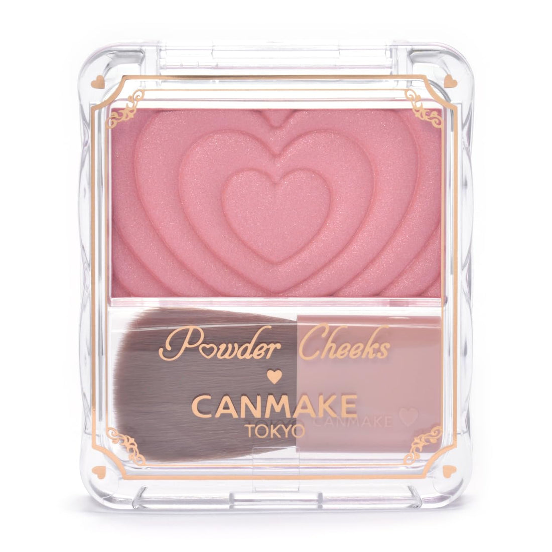 CANMAKE Powder Cheeks Cutie Berry Blush 1.8g for a Natural Glow