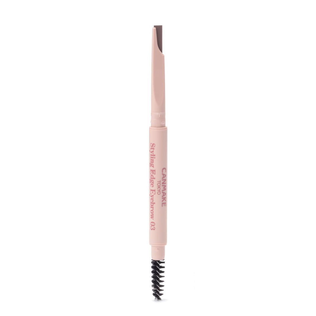 CANMAKE Styling Edge Eyebrow Pencil 03 Rose Brown with Brush