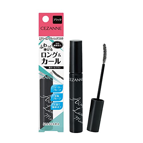 CEZANNE Mascara Longue Cils Aérienne 7g Noir Volume et Courbure