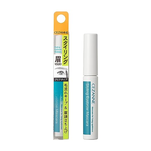 CEZANNE Styling Eyebrow Mascara Clear 4g for Effortless Brows