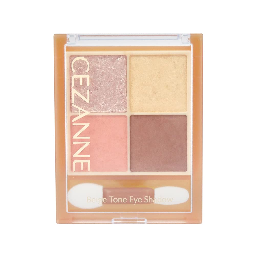 CEZANNE Ombre à paupières beige 04 Mimosa 4.3g Paillettes Perles Mat