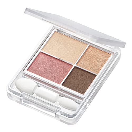 Chifure Gradation Eyeshadow 76 Red Brown 4-Color Palette