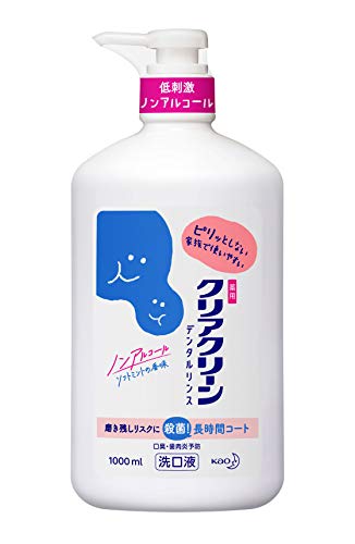 Clear Clean Bain de bouche Menthe Douce 1000ml sans alcool